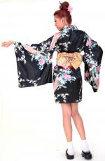 Stylish Black Kimono