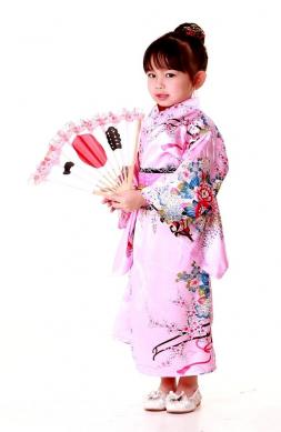 Sweet in Pink Kimono